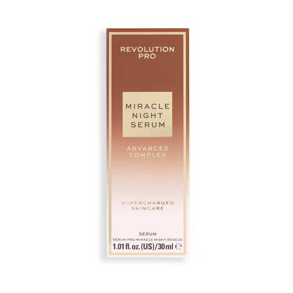 Revolution Pro Miracle Night Serum, imported from the UK