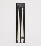 Deluxe Homeart wax LED dinner candles set of 2 - British product