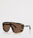 Dolce&Gabbana Marlene rectangle Havana acetate sunglasses - British product