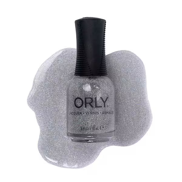 Orly Prisma Gloss Silver nail polish 18ml, imported from the UK