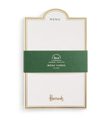Harrods Harrods Set of 20 Menu Cards- Buy online at McGrocer