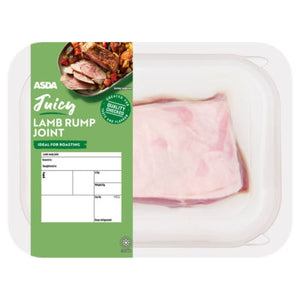 ASDA Juicy Lamb Rump Joint Roast Lamb Meat 0.425kg