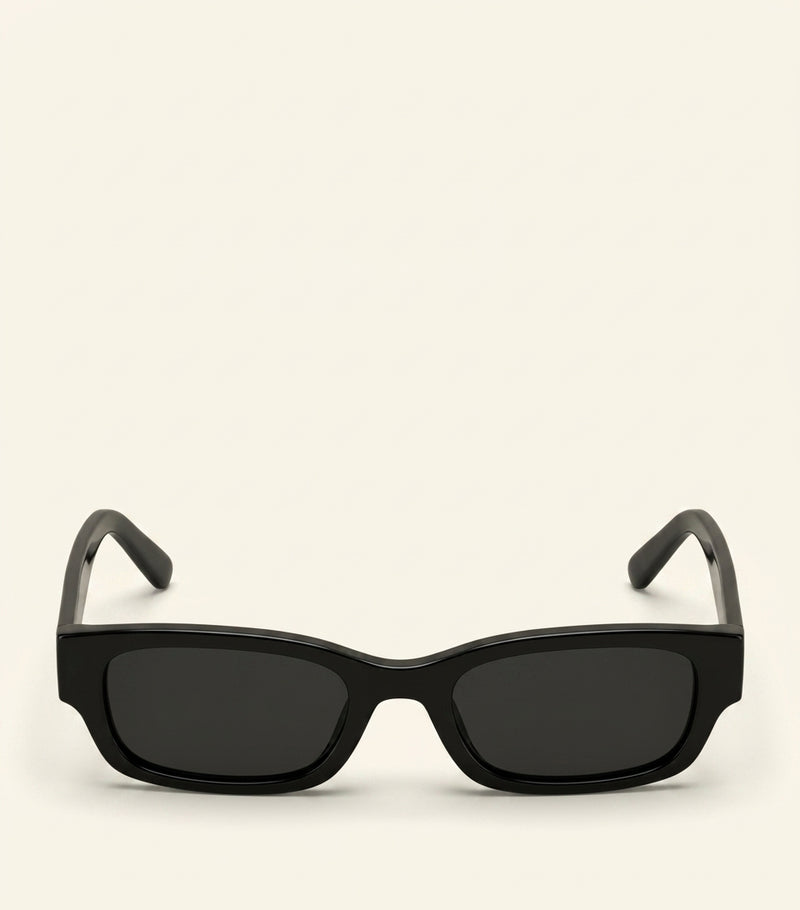 McQueen Rectangular Panthos Sunglasses, imported from the UK