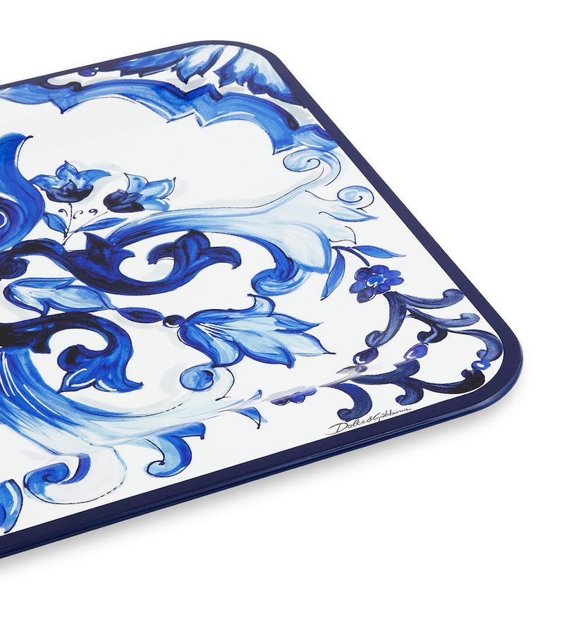 Dolce&Gabbana Wooden Blu Mediterraneo Tray - British product