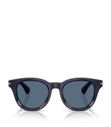 Harrods Burberry Acetate Round Sunglasses- Buy online at McGrocer