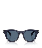 Burberry acetate round sunglasses - British product