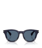 Burberry acetate round sunglasses - British product