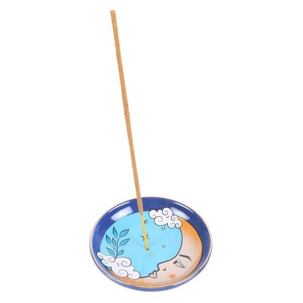 Something Different Celestial Moon Incense Holder 9.2cm (British brand)