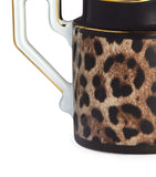 Dolce&Gabbana Casa porcelain leopard print milk jug 8.5cm - British product