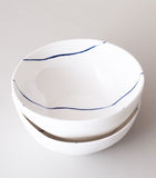 FELDSPAR Stripe Ice Cream Bowl 13cm - British product