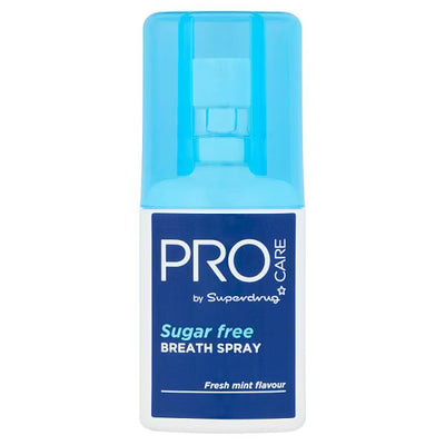 Superdrug Superdrug ProCare Breath Spray Mint 15ml- Buy online at McGrocer