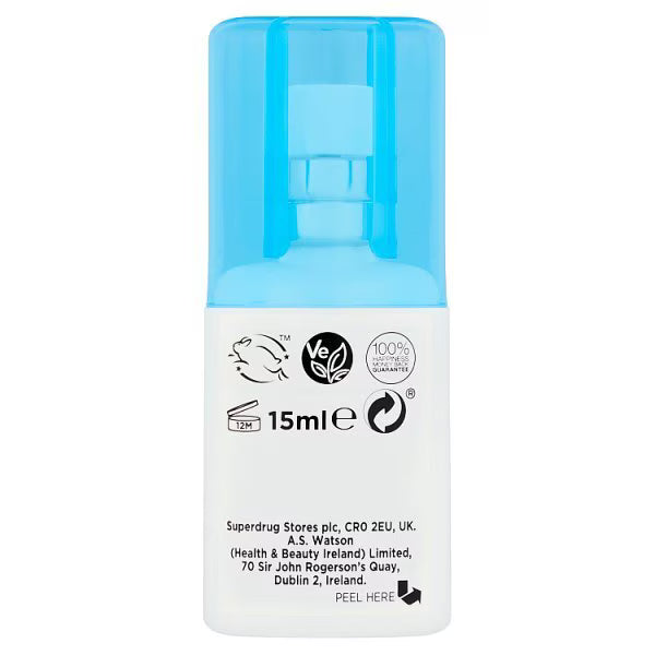 Superdrug breath spray mint flavour 15ml (British brand)