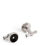 Montblanc stainless steel star cufflinks (British brand)