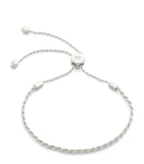 Harrods Monica Vinader Sterling Silver Corda Chain Friendship Bracelet- Buy online at McGrocer
