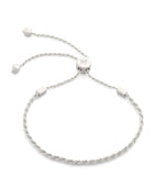 Monica Vinader Sterling Silver Corda friendship bracelet (British brand)