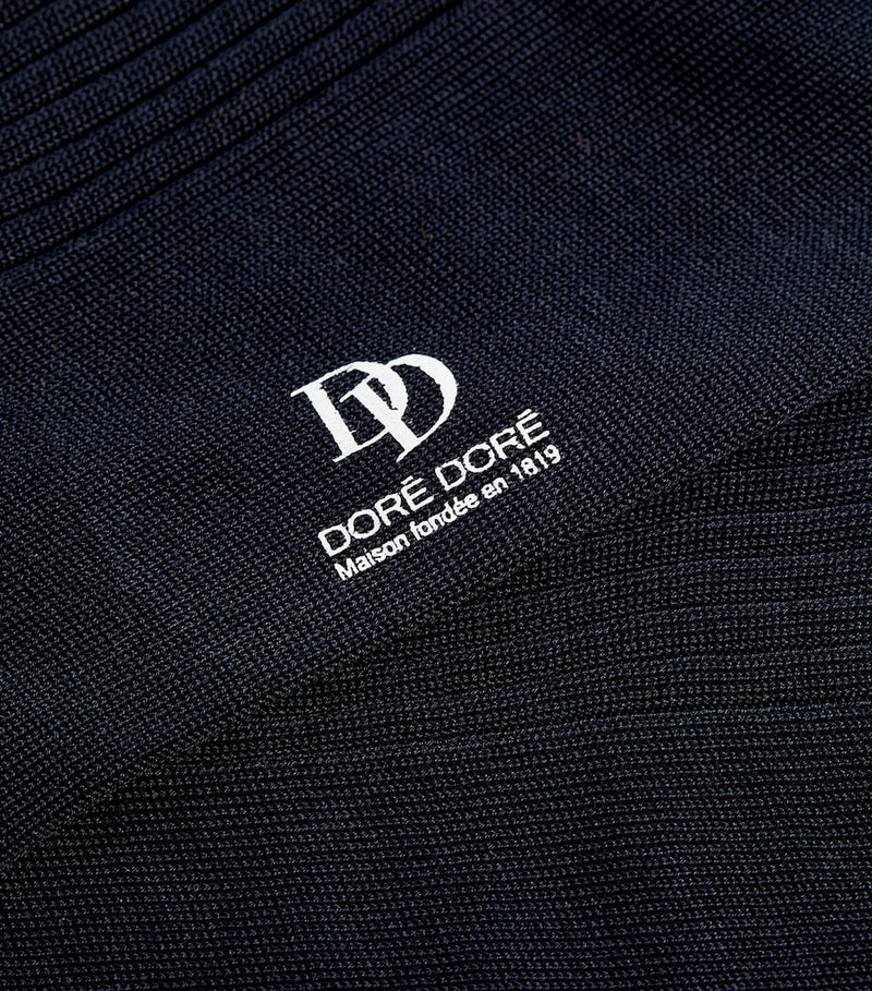 Doré Doré cotton rib-knit socks with reinforced stress points (British brand)
