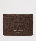Aspinal of London leather logo card holder, imported from the UK