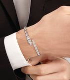 Bvlgari Serpenti Viper bracelet white gold diamonds (British brand)