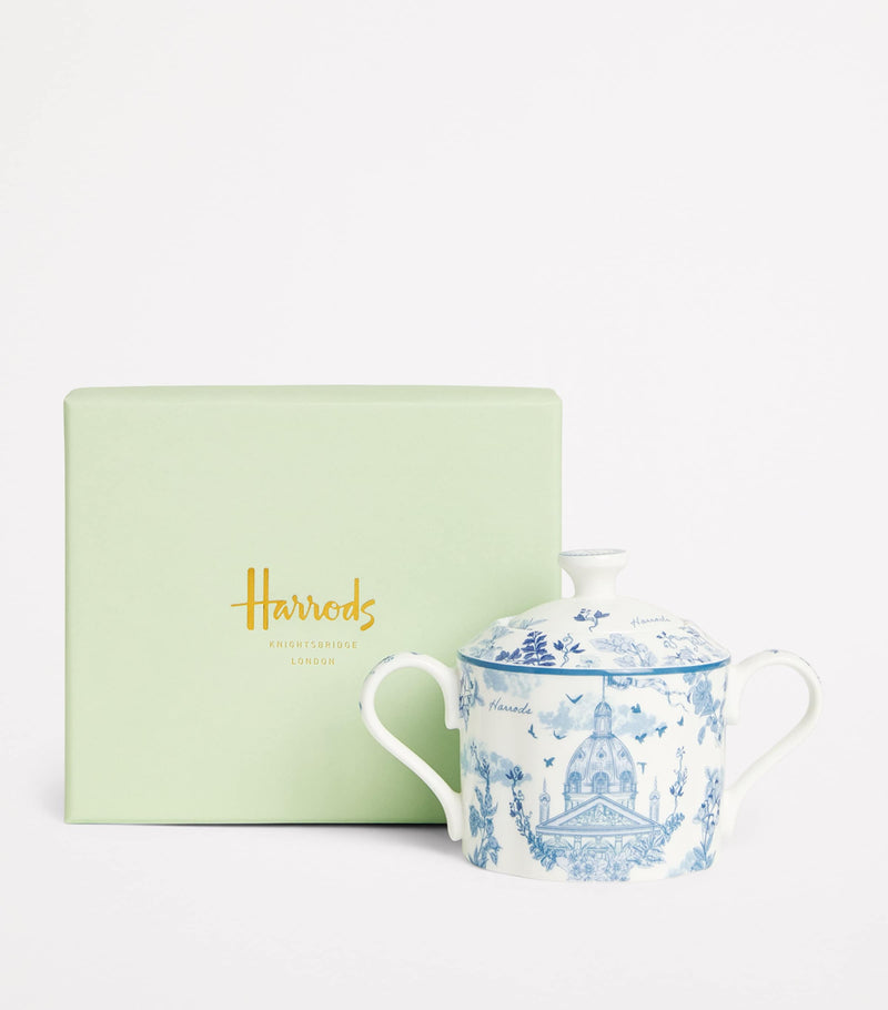 Harrods bone china sugar bowl 15cm, UK version