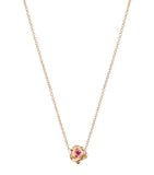 Piaget rose gold and pink sapphire pendant, UK version