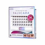 DNR Kiss Falscara Starter Kit 02 Individual False Lashes 36 Wisps