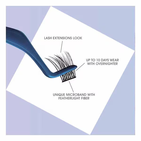 DNR Kiss Falscara individual lashes Starter Kit 36 wisps - British product