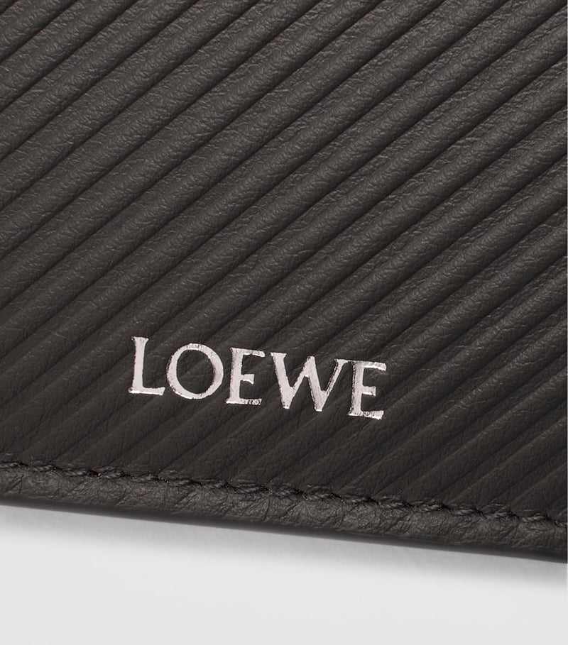 LOEWE leather bifold wallet with 8 card slots (British brand)
