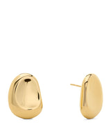 Harrods Monica Vinader Gold Vermeil Aria Bold Stud Earrings- Buy online at McGrocer