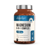 Holland & Barrett VitaBright Magnesium Complex 6-in-1 Supplement with Zinc, Vitamin B6 & D3, 2500mg, 120 Capsules- Buy online at McGrocer