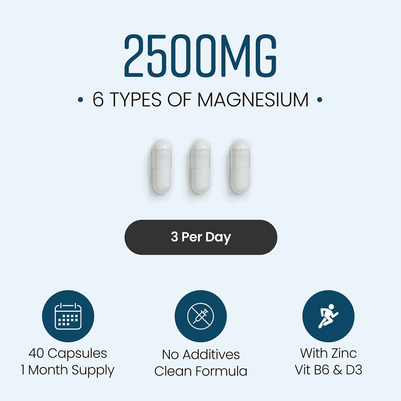VitaBright Magnesium Complex supplement 120 capsules, imported from the UK