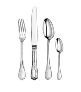 Harrods Christofle Marly Silver-Plated 24-Piece Cutlery Set- Buy online at McGrocer