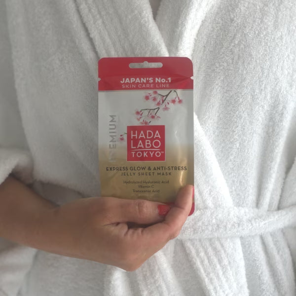 Hada Labo Tokyo Premium Sheet Mask for Brightening, UK version