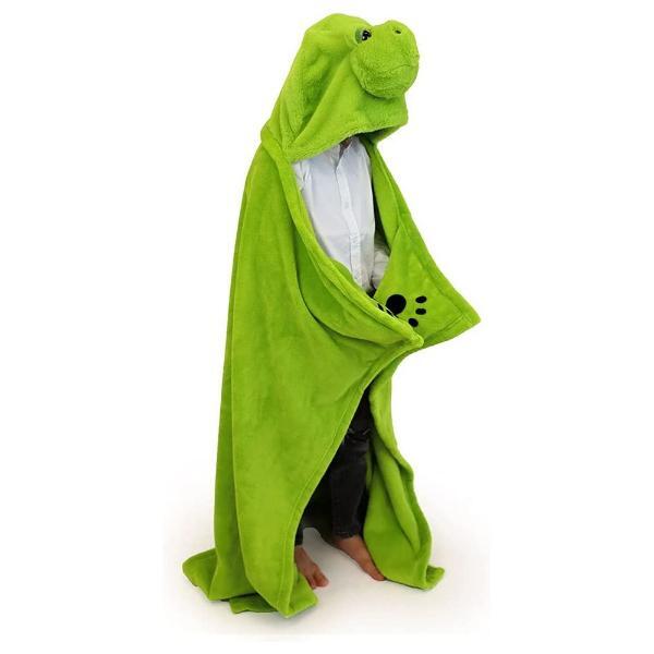 Cozy Noxxiez turtle hooded blanket - British product