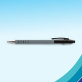 Paper Mate FlexGrip retractable ballpoint pen with assorted ink colours, imported from the UK
