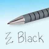 Paper Mate FlexGrip retractable ballpoint pen with assorted ink colours, imported from the UK