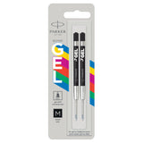 ASDA Parker Jotter Originals Gel Pen Refills, Black, Medium 0.7mm, 2 Pack- Buy online at McGrocer