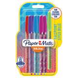 ASDA Paper Mate InkJoy 100 Vintage Ballpoint Pens, Assorted Colours, Pack of 8- Buy online at McGrocer