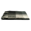 Écharpe à carreaux noirs Superdrug 180 par 64 cm (marque britannique)