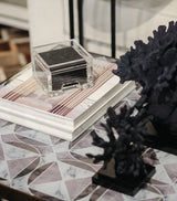Harrods Posh Trading Company Coastbox with Faux Shagreen Coasters Set of 8- Buy online at McGrocer
