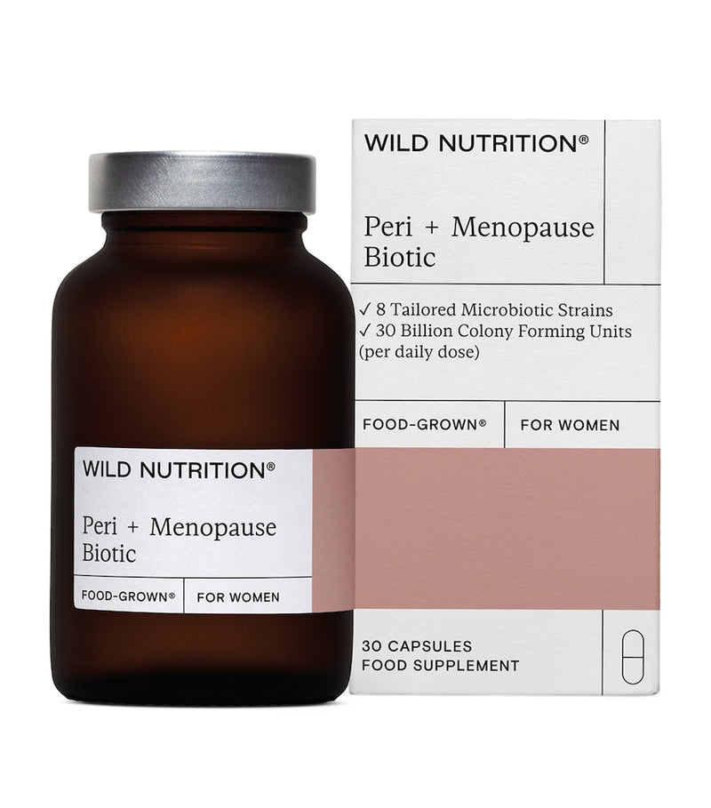 Wild Nutrition perimenopause biotic supplement 30 capsules (British brand)