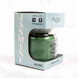 Myga Heart Chakra Soy Wax Candle 250g, imported from the UK