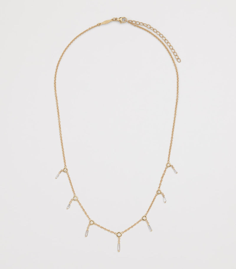 Jacquie Aiche yellow gold diamond Shaker necklace (British brand)