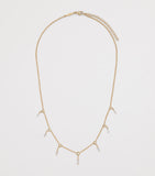 Jacquie Aiche yellow gold diamond Shaker necklace (British brand)