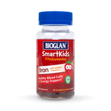 Holland & Barrett Bioglan SmartKids Iron with Vitamin C 30 Strawberry Flavour Gummies- Buy online at McGrocer