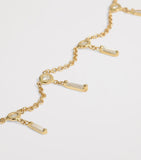 Jacquie Aiche yellow gold diamond Shaker necklace (British brand)