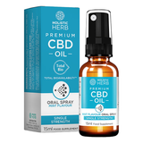 Holistic Herb Premium CBD Mundspray Einfache Stärke 15 ml Minzgeschmack