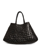 Dragon Diffusion small leather woven Santa Croce tote bag - British product