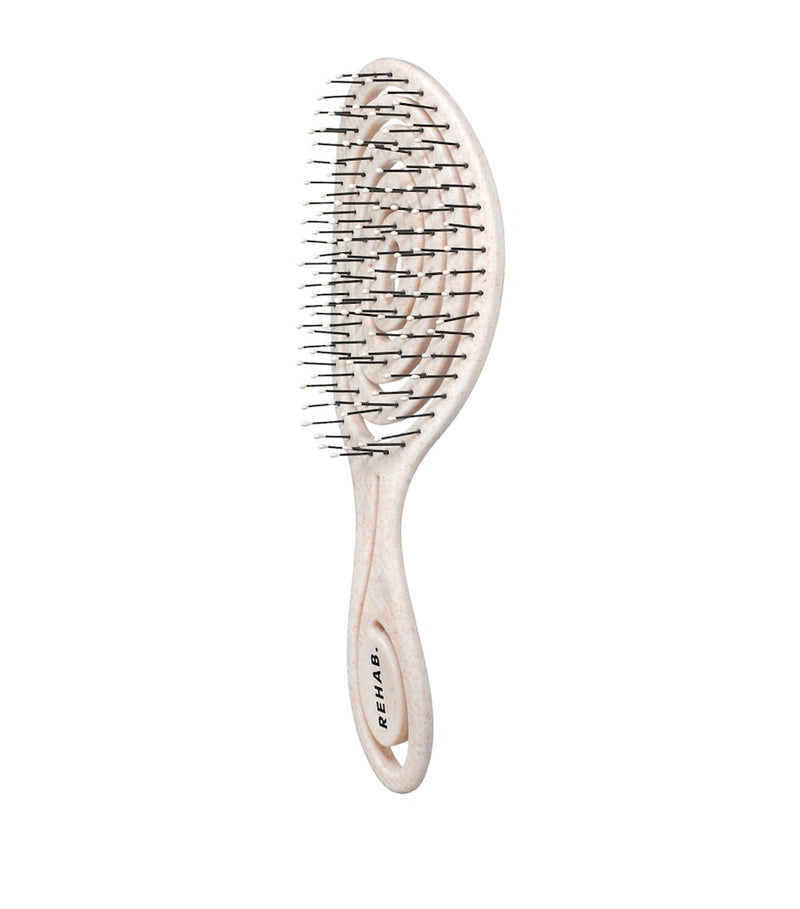 REHAB. Vital hair brush with biodegradable straw, imported from the UK
