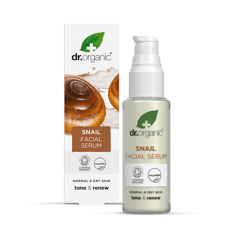 Dr Organic Snail Gel Facial Serum 30ml - British product
