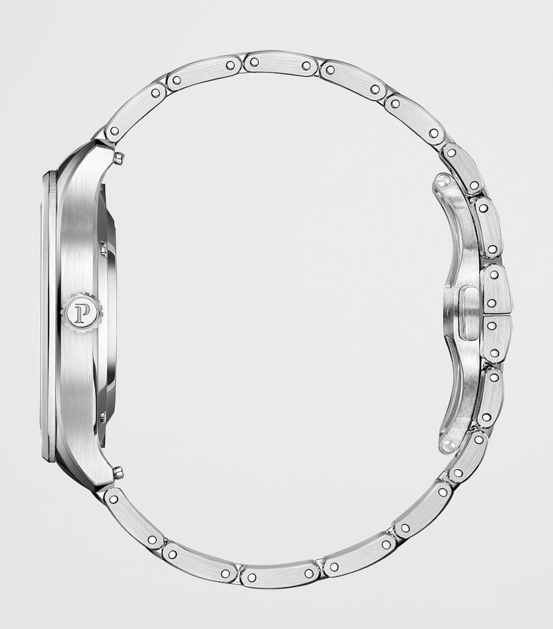 Piaget watch diamond indexes blue dial 36mm, UK version